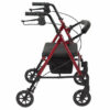 Seat / Handle Height Adjustable Rollator - Image 4